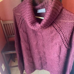 Cowlneck sweater